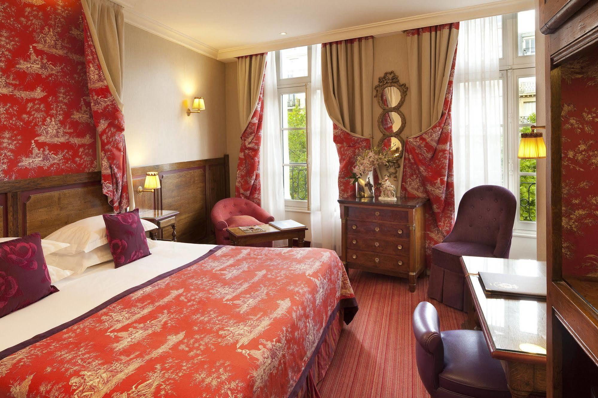 Hotel Au Manoir Saint Germain Paris Exterior foto